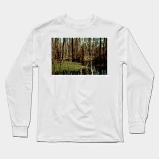 Swamp in Southeastern Georgia Long Sleeve T-Shirt